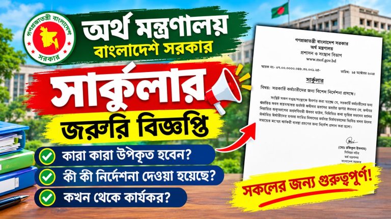 জাতীয় সঞ্চয় অধিদপ্তর নিয়োগ বিজ্ঞপ্তি ২০২৬